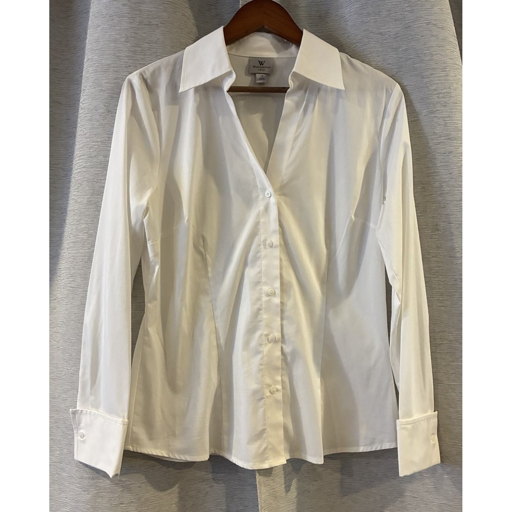 Vintage 90s Worthington Blouse Light Academia Romantic Goth Size 12